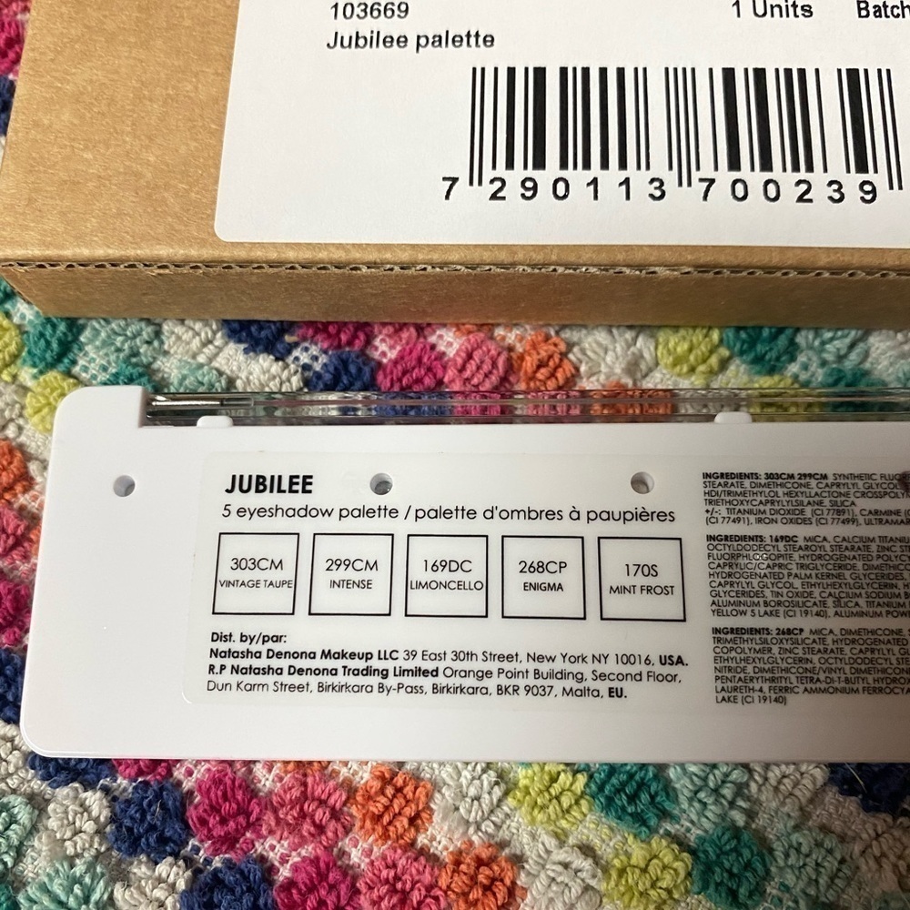 Natasha Denona Jubilee palette - Picture 3 of 5
